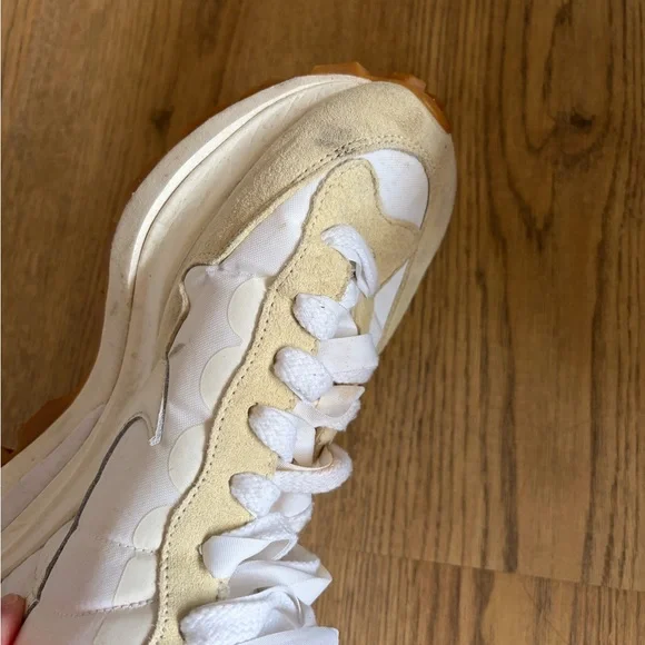 NIKE x sacai vaporwaffle white tan size 9.5